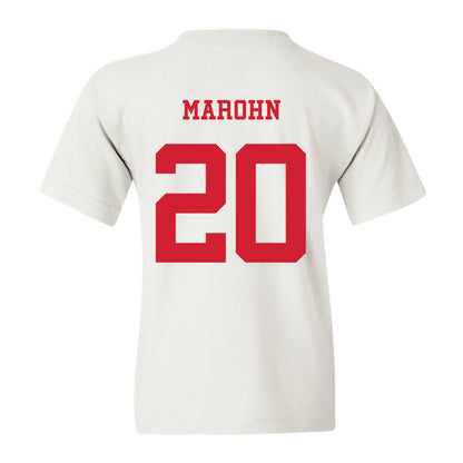 NC State - NCAA Baseball : Ryan Marohn - Youth T-Shirt Replica Shersey