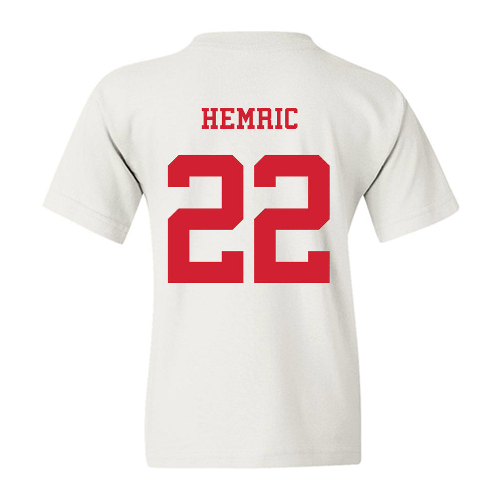 NC State - NCAA Baseball : Luke Hemric - Replica Shersey Youth T-Shirt-1
