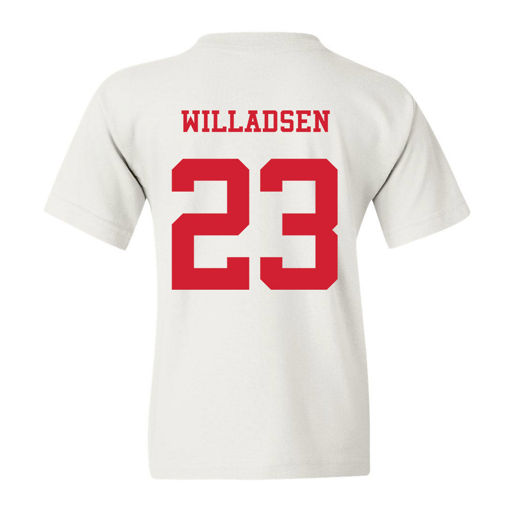 NC State - NCAA Baseball : Matt Willadsen - Youth T-Shirt Replica Shersey