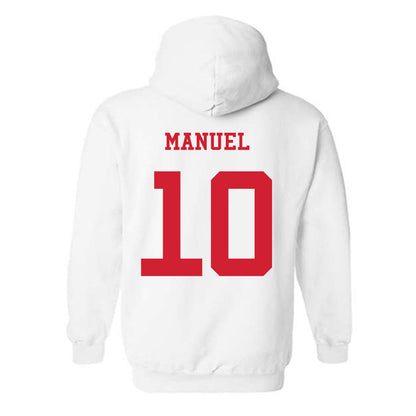 NC State - NCAA Baseball : Truitt Manuel - Replica Shersey Hooded Sweatshirt-1