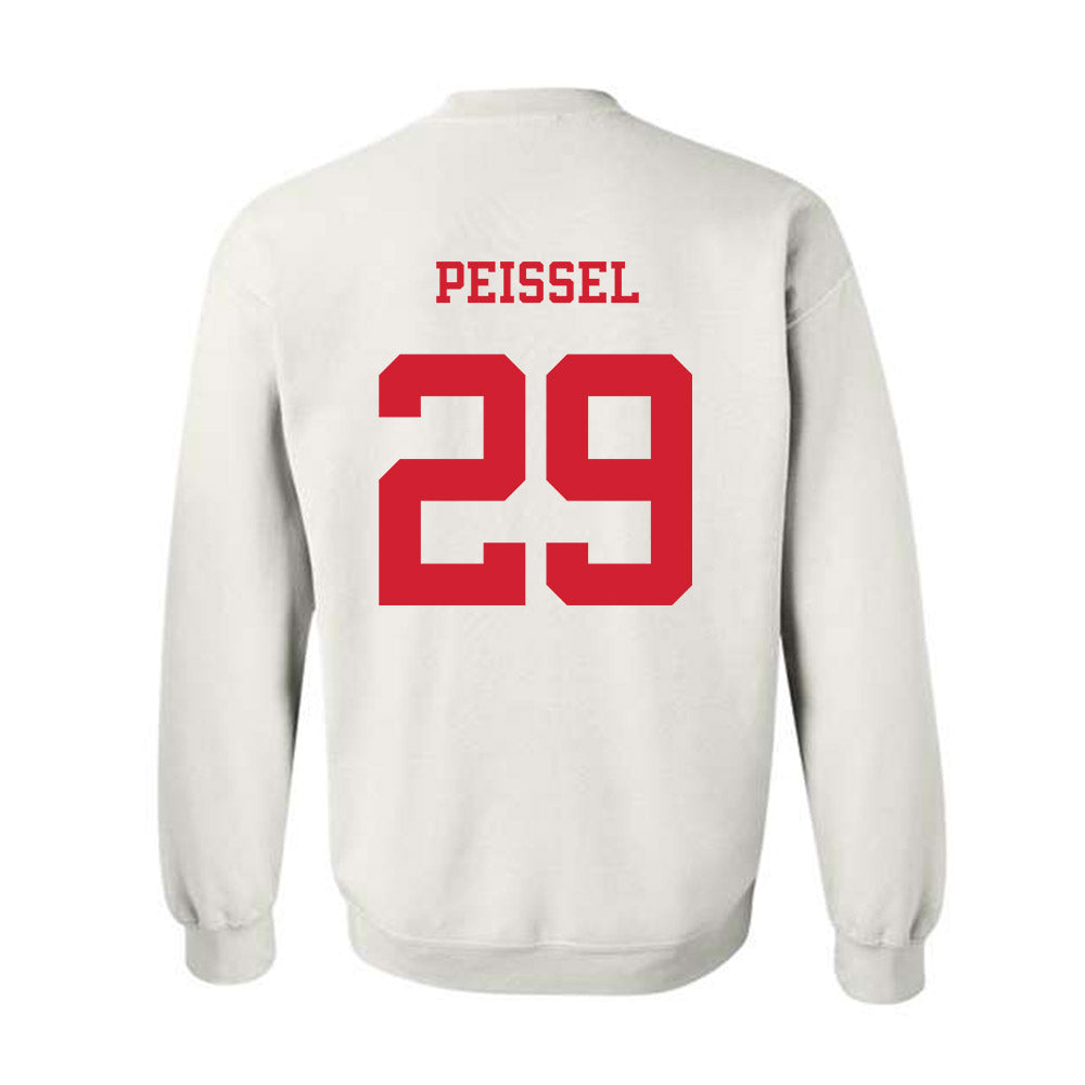 NC State - NCAA Baseball : Julien Peissel - Replica Shersey Crewneck Sweatshirt