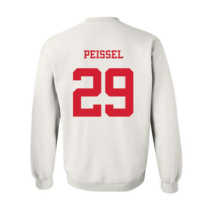 NC State - NCAA Baseball : Julien Peissel - Replica Shersey Crewneck Sweatshirt