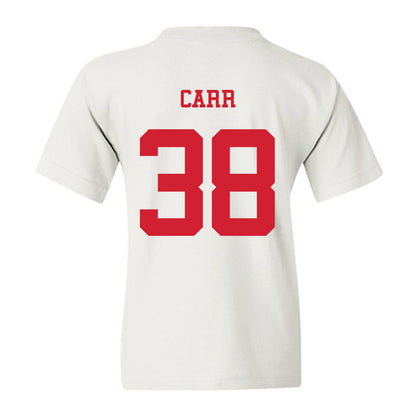 NC State - NCAA Baseball : Landon Carr - Replica Shersey Youth T-Shirt-1