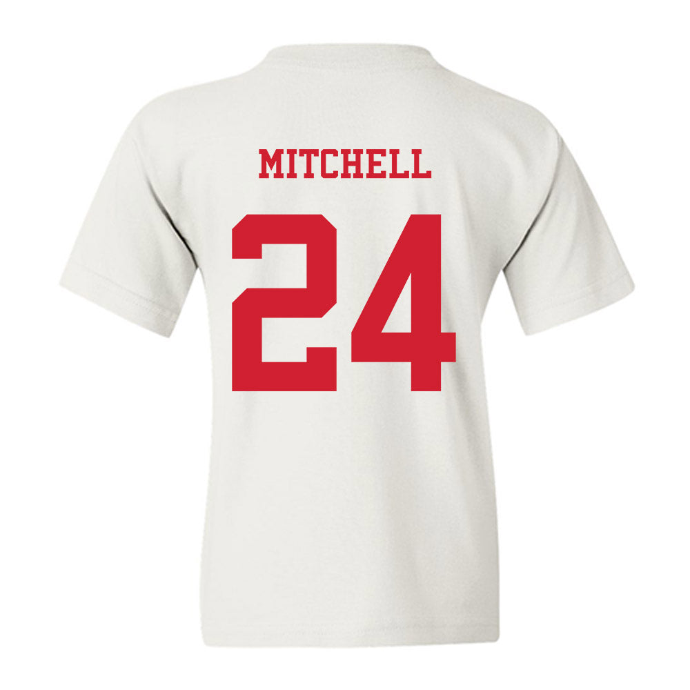 NC State - NCAA Baseball : Devin Mitchell - Replica Shersey Youth T-Shirt-1