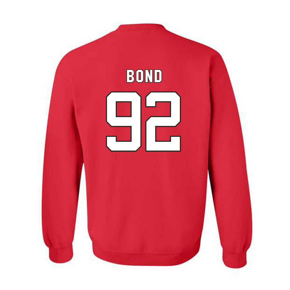 NC State - NCAA Football : Chase Bond - Crewneck Sweatshirt