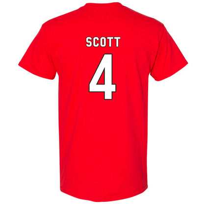 NC State - NCAA Football : Jayden Scott - Replica Shersey T-Shirt-1