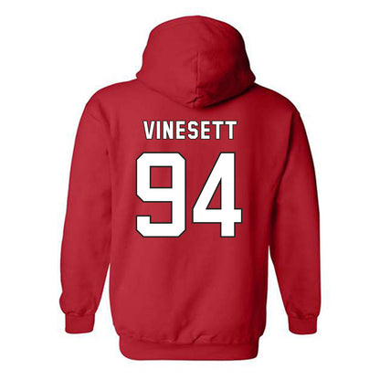 NC State - NCAA Football : Kanoah Vinesett - Hooded Sweatshirt