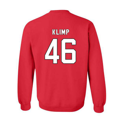 NC State - NCAA Football : Ryan Klimp - Replica Shersey Crewneck Sweatshirt