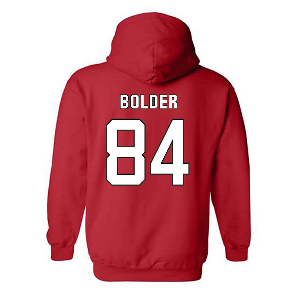 NC State - NCAA Football : Jerel Bolder - Replica Shersey Hooded Sweatshirt-1