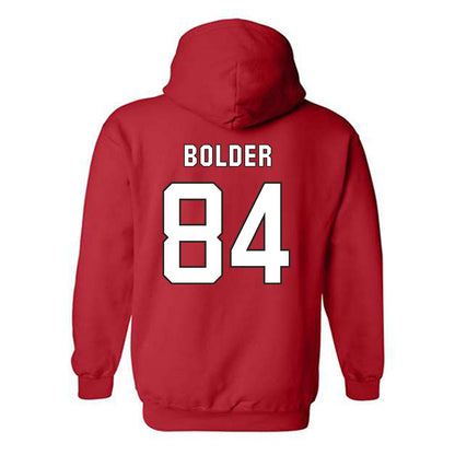 NC State - NCAA Football : Jerel Bolder - Replica Shersey Hooded Sweatshirt-1