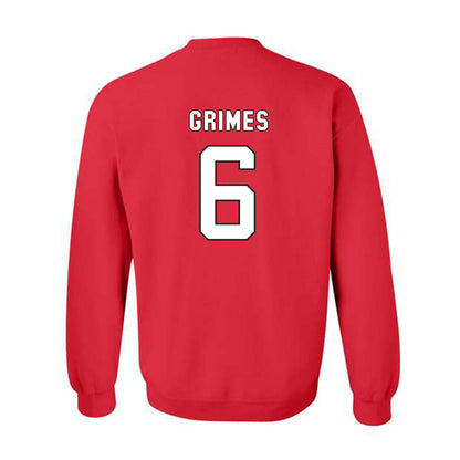 NC State - NCAA Football : Wesley Grimes - Crewneck Sweatshirt
