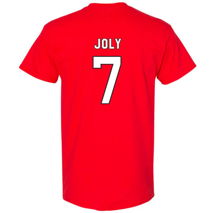 NC State - NCAA Football : Justin Joly - Replica Shersey T-Shirt-1
