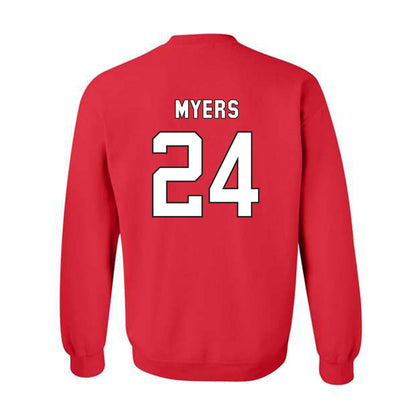NC State - NCAA Football : Zack Myers - Crewneck Sweatshirt