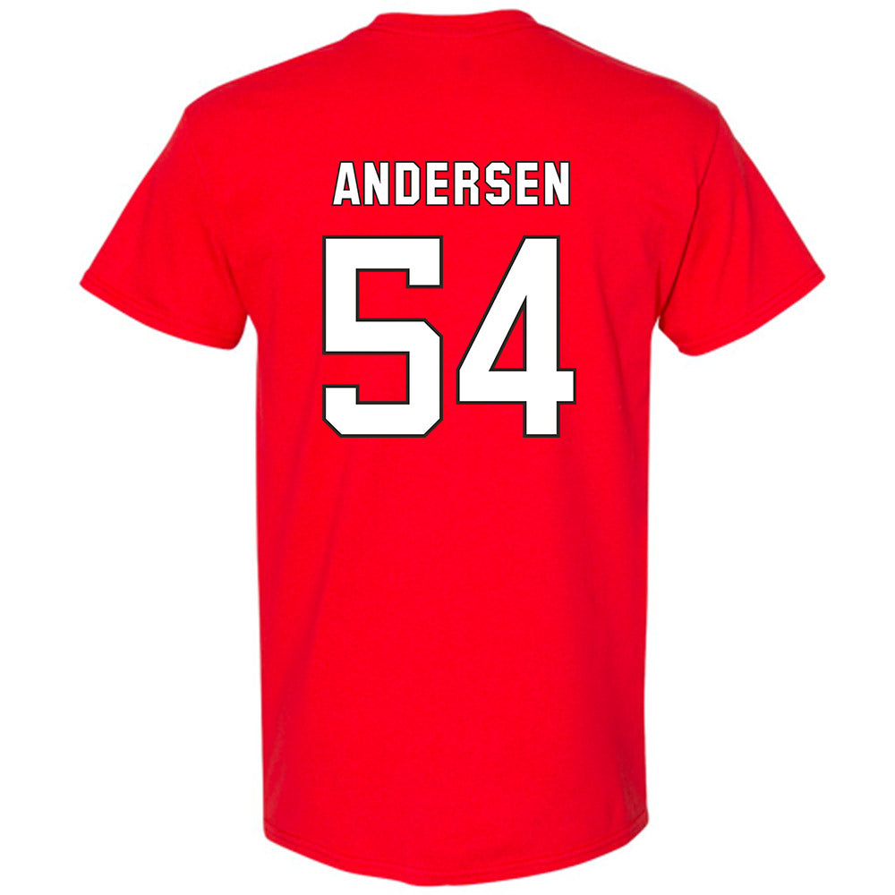 NC State - NCAA Football : Teague Andersen - Replica Shersey T-Shirt-1