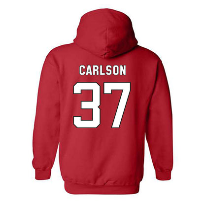 NC State - NCAA Football : Addison Carlson - Hooded Sweatshirt