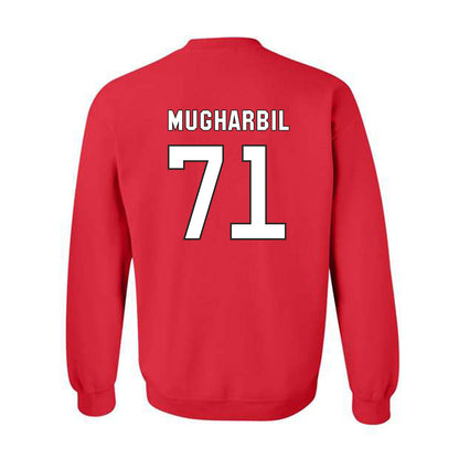 NC State - NCAA Football : Yousef Mugharbil - Replica Shersey Crewneck Sweatshirt-1