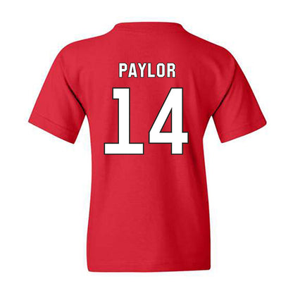 NC State - NCAA Football : Jonathan Paylor - Replica Shersey Youth T-Shirt-1