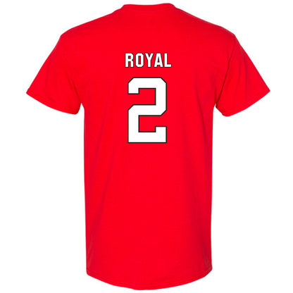 NC State - NCAA Football : Ronnie Royal - Replica Shersey T-Shirt-1