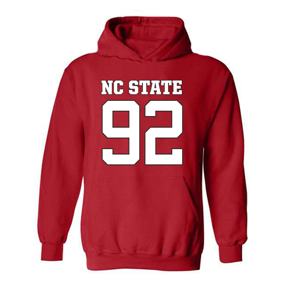 NC State - NCAA Football : Chase Bond - Hooded Sweatshirt