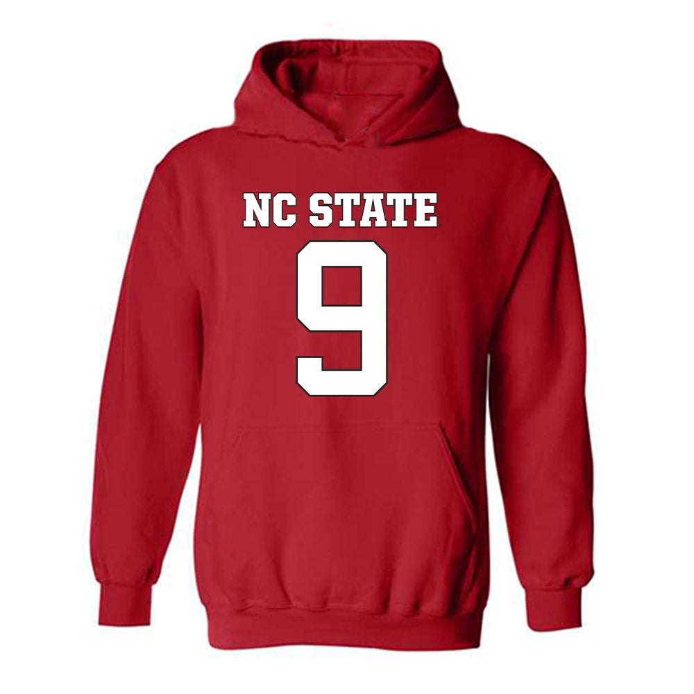 NC State - NCAA Football : Terrell Anderson - Replica Shersey Hooded Sweatshirt-0