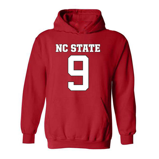 NC State - NCAA Football : Terrell Anderson - Replica Shersey Hooded Sweatshirt-0