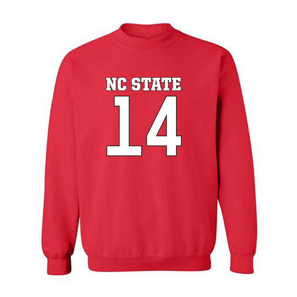 NC State - NCAA Football : Jonathan Paylor - Replica Shersey Crewneck Sweatshirt-0
