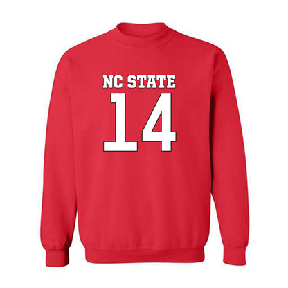 NC State - NCAA Football : Jonathan Paylor - Replica Shersey Crewneck Sweatshirt-0