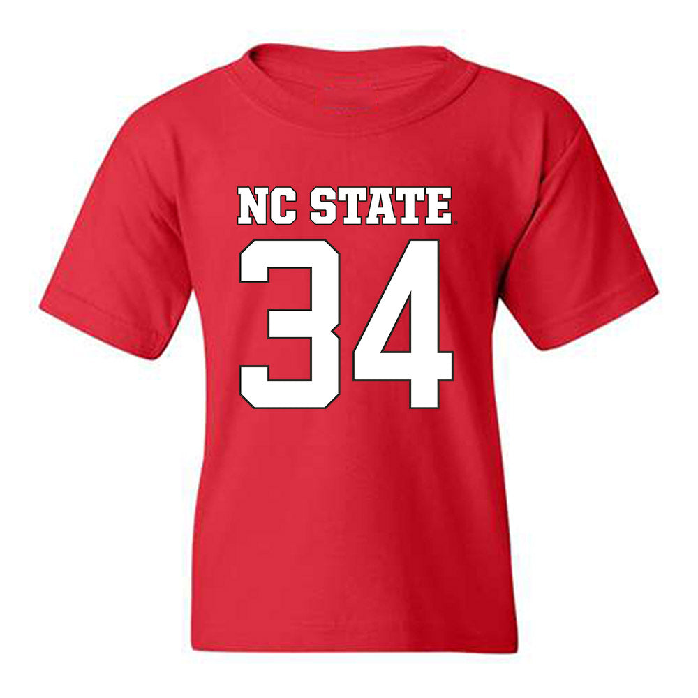 NC State - NCAA Football : Gerritt Kemp - Replica Shersey Youth T-Shirt-0