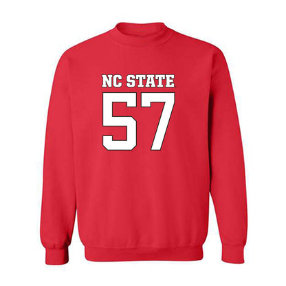 NC State - NCAA Football : Steven Stokes - Replica Shersey Crewneck Sweatshirt-0