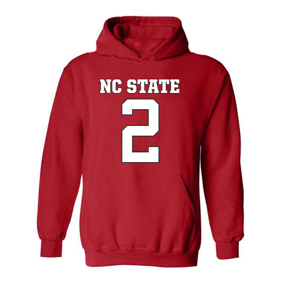 NC State - NCAA Football : Lex Thomas - Replica Shersey Hooded Sweatshirt-0