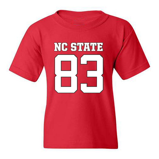 NC State - NCAA Football : Christian Zachary - Replica Shersey Youth T-Shirt-0