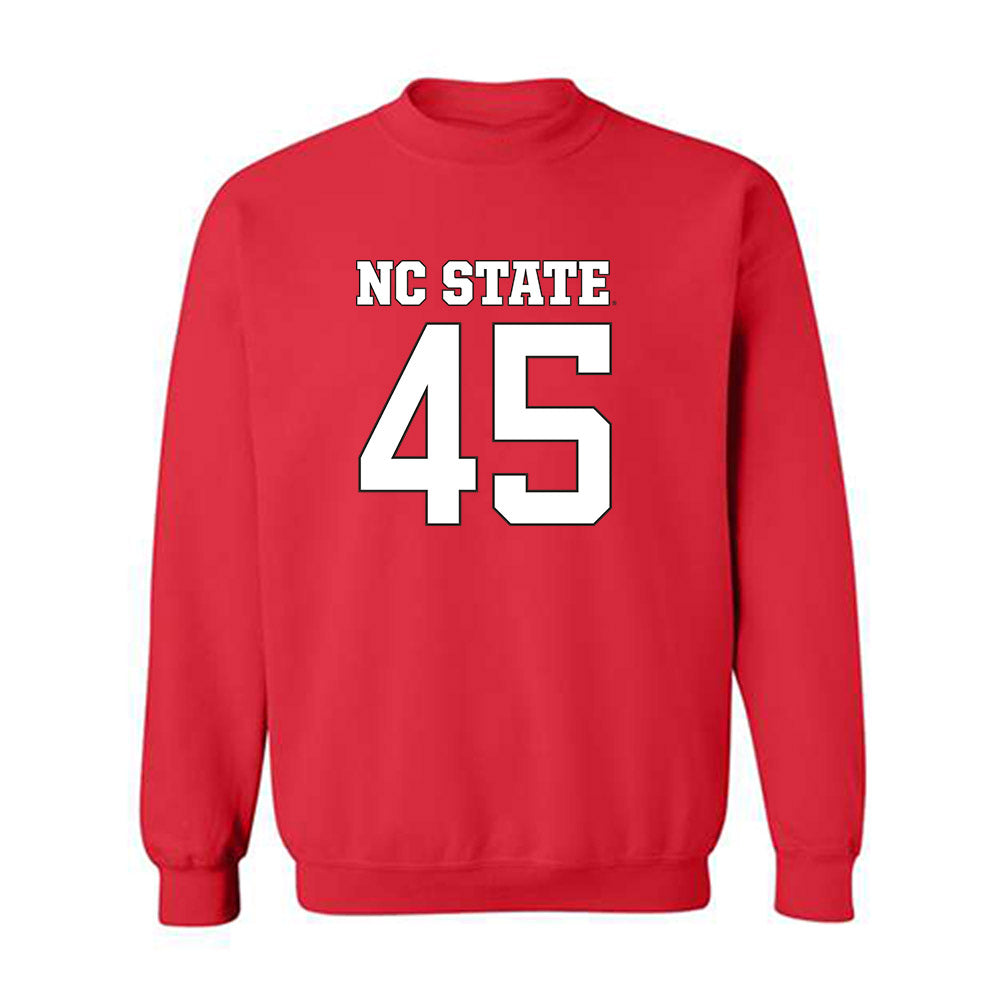 NC State - NCAA Football : Josh Alexander-Felton - Replica Shersey Crewneck Sweatshirt-0