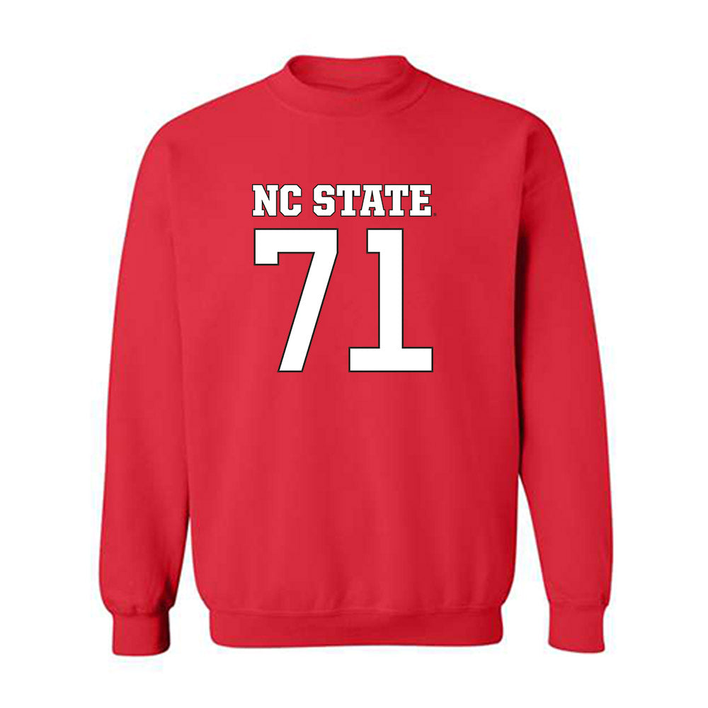 NC State - NCAA Football : Yousef Mugharbil - Replica Shersey Crewneck Sweatshirt-0