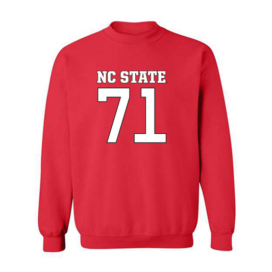 NC State - NCAA Football : Yousef Mugharbil - Replica Shersey Crewneck Sweatshirt-0