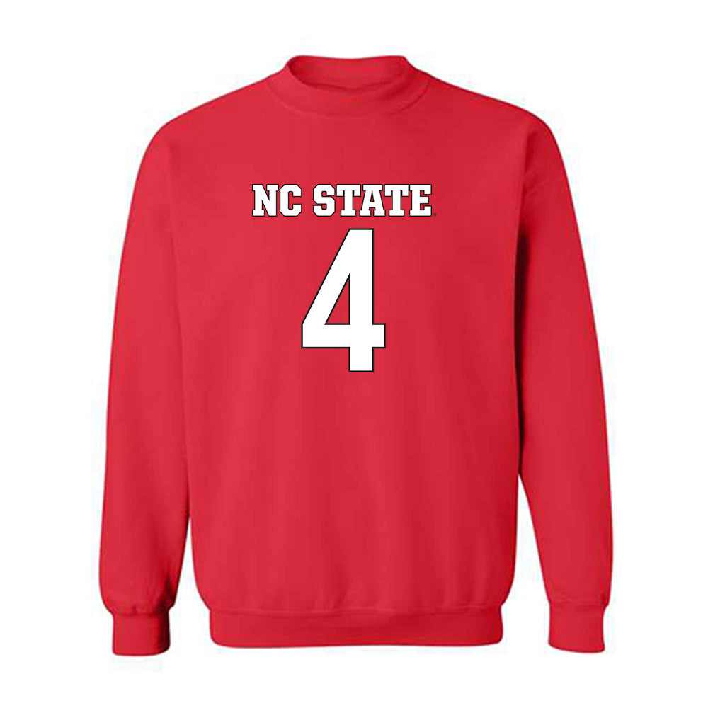 NC State - NCAA Football : Duke Scott - Replica Shersey Crewneck Sweatshirt-0