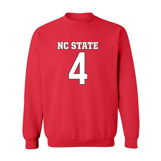 NC State - NCAA Football : Duke Scott - Replica Shersey Crewneck Sweatshirt-0