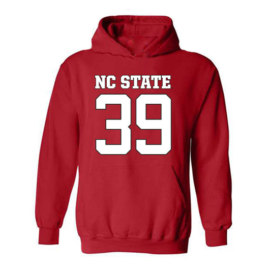 NC State - NCAA Football : Tristan Clapp - Replica Shersey Hooded Sweatshirt-0