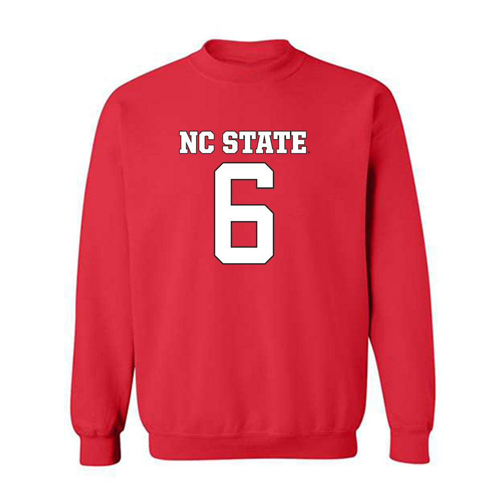 NC State - NCAA Football : Devon Marshall - Replica Shersey Crewneck Sweatshirt-0