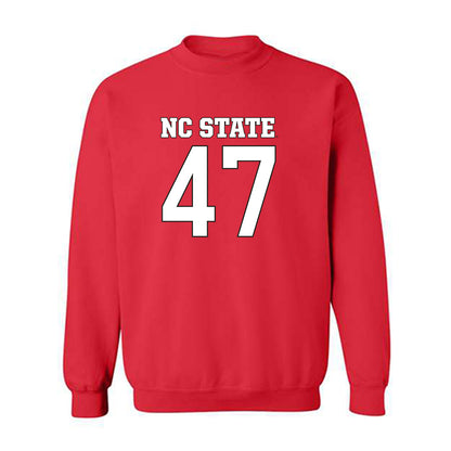 NC State - NCAA Football : Jackson Mastor - Replica Shersey Crewneck Sweatshirt-0