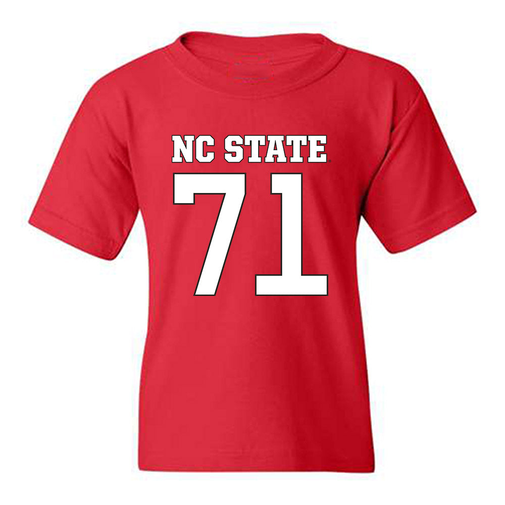 NC State - NCAA Football : Yousef Mugharbil - Replica Shersey Youth T-Shirt-0