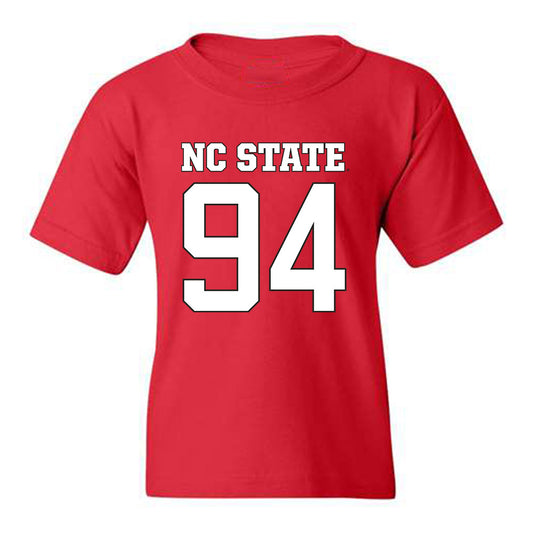 NC State - NCAA Football : Kanoah Vinesett - Youth T-Shirt