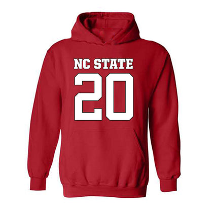NC State - NCAA Football : Deandre Desinor - Replica Shersey Hooded Sweatshirt-0