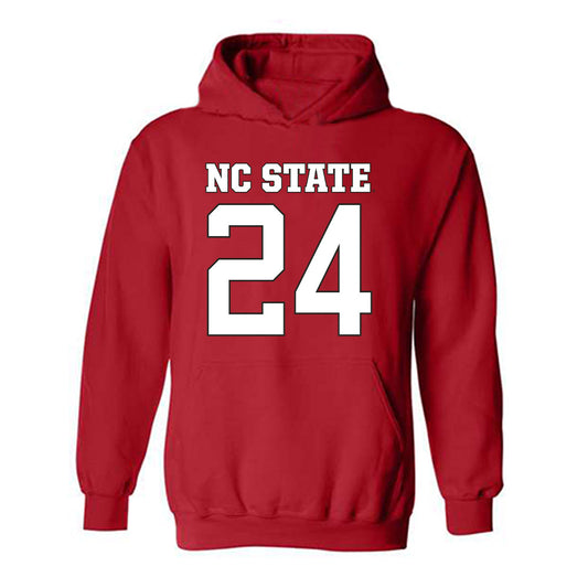 NC State - NCAA Football : Jayden Scott - Replica Shersey Hooded Sweatshirt