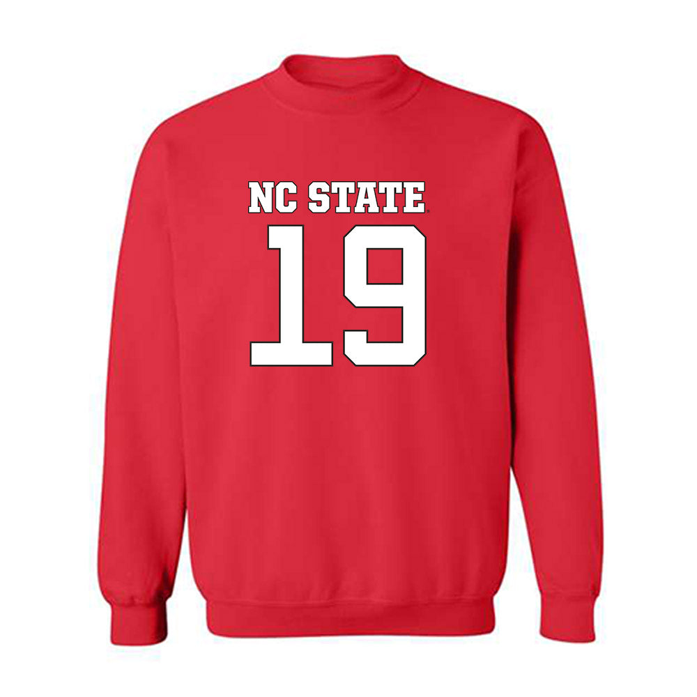 NC State - NCAA Football : Tristan Teasdell - Replica Shersey Crewneck Sweatshirt-0