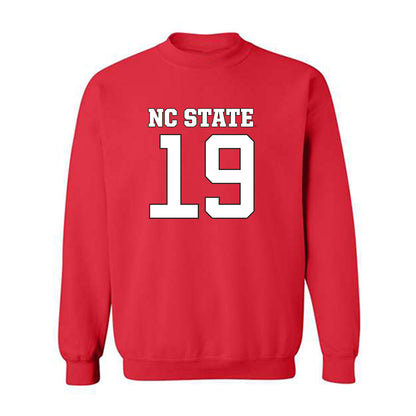 NC State - NCAA Football : Tristan Teasdell - Replica Shersey Crewneck Sweatshirt-0