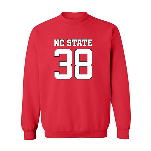 NC State - NCAA Football : Logan Foust - Replica Shersey Crewneck Sweatshirt-0