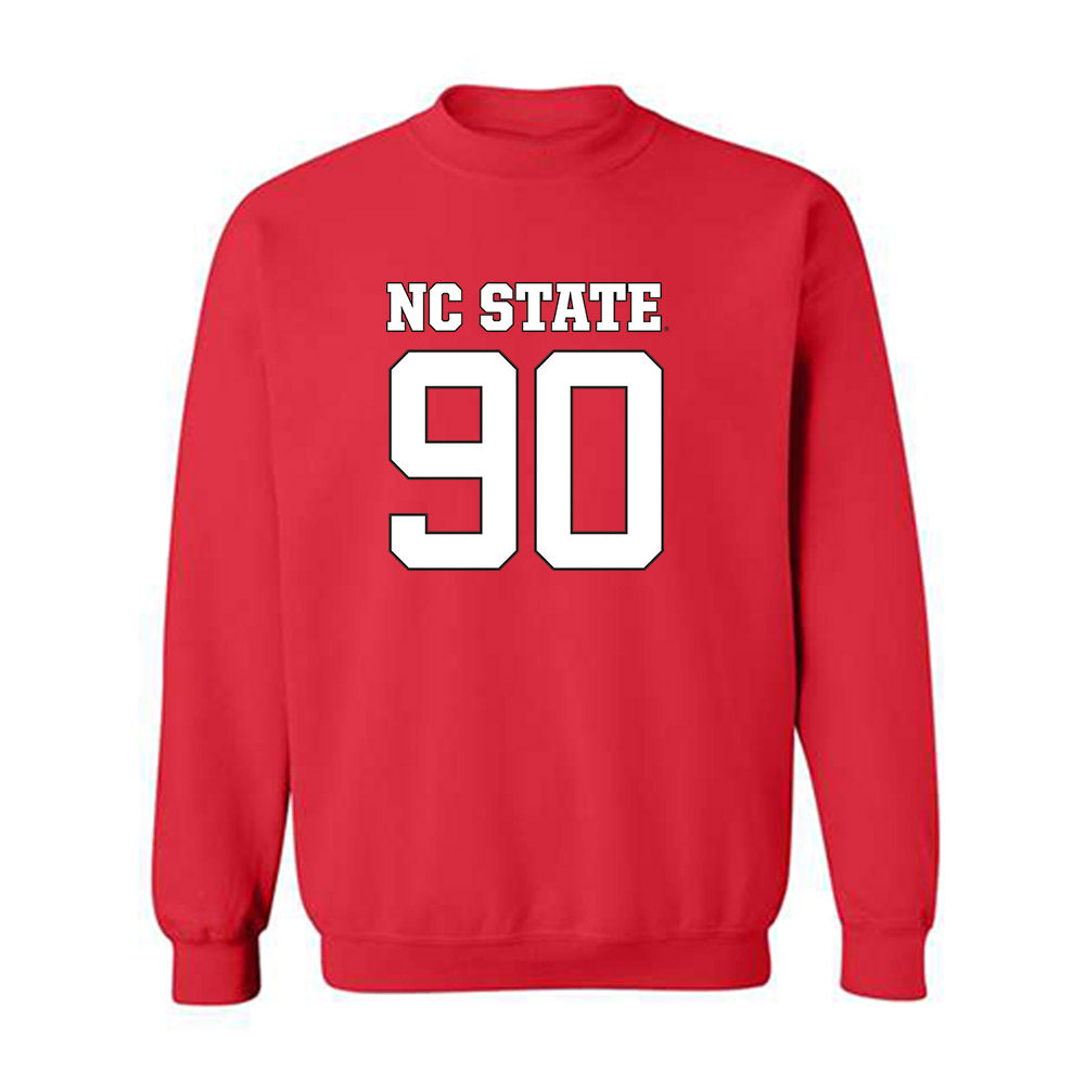 NC State - NCAA Football : Josiah Victor - Replica Shersey Crewneck Sweatshirt-0