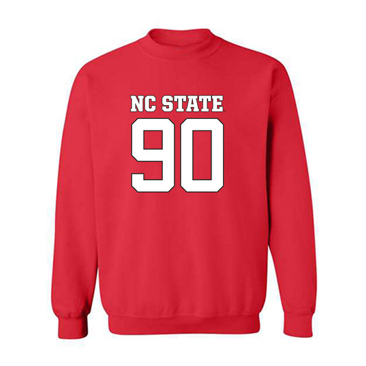 NC State - NCAA Football : Josiah Victor - Replica Shersey Crewneck Sweatshirt-0