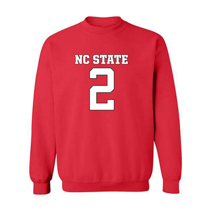 NC State - NCAA Football : Lex Thomas - Replica Shersey Crewneck Sweatshirt-0
