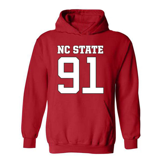 NC State - NCAA Football : Nick Konieczynski - Hooded Sweatshirt